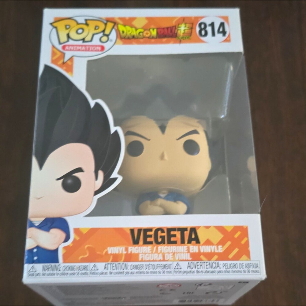 Funko Pop! Animation Dragon Ball Super Vegeta #814 Vinyl Figurine Boxed